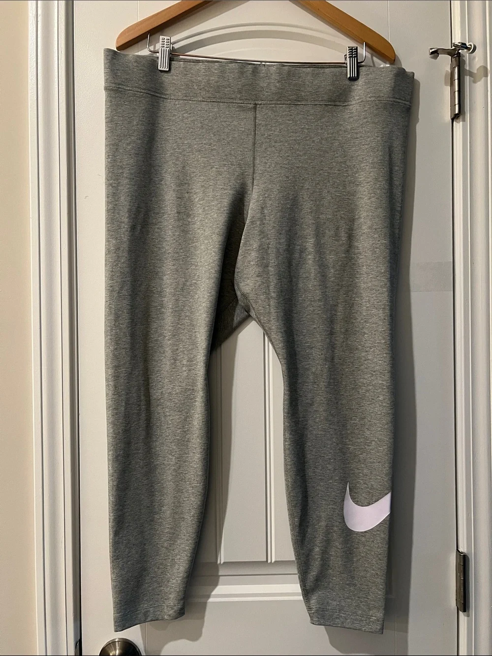 Nike Leggings White Swoosh 1X